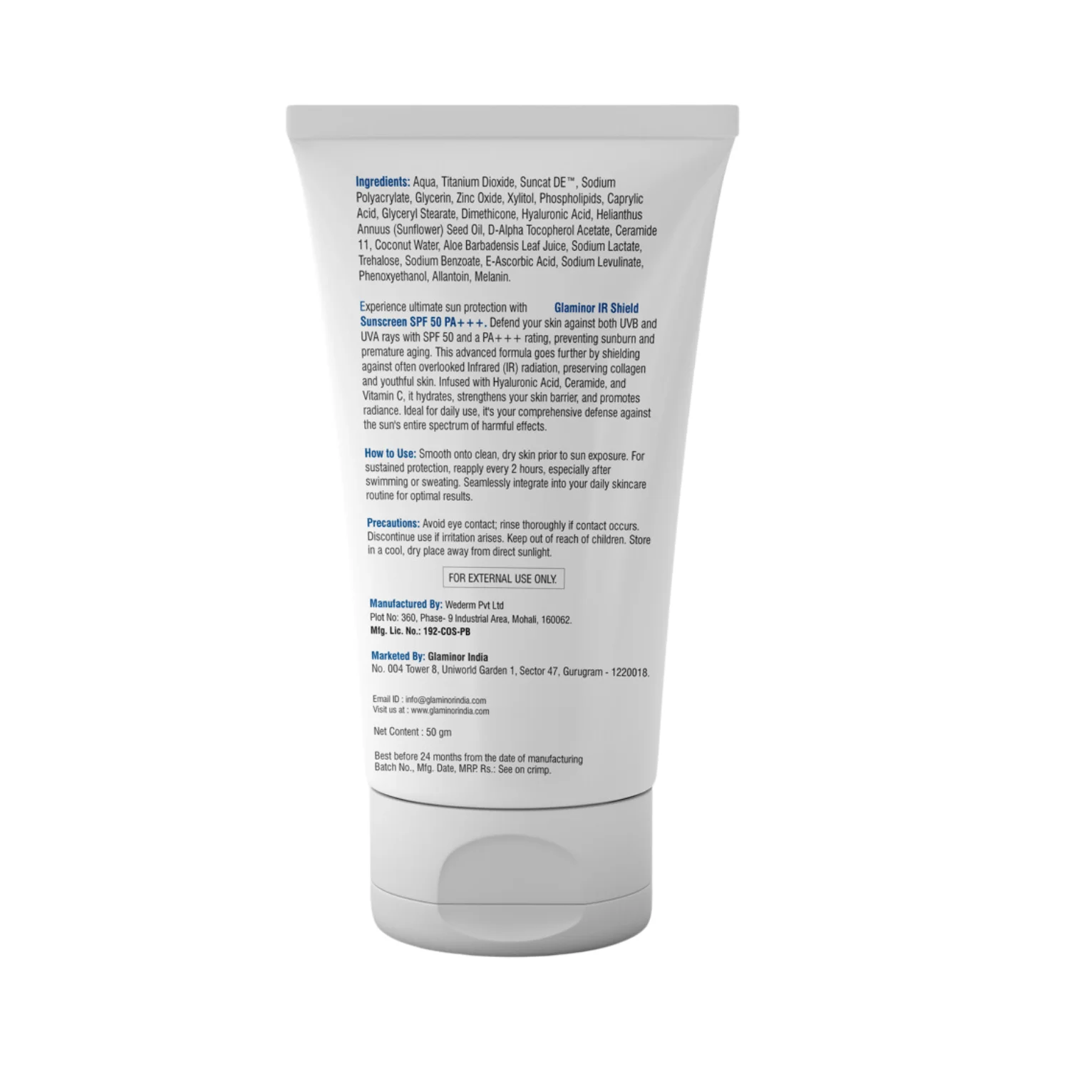 IR Shield Sunscreen Gel - Image 2