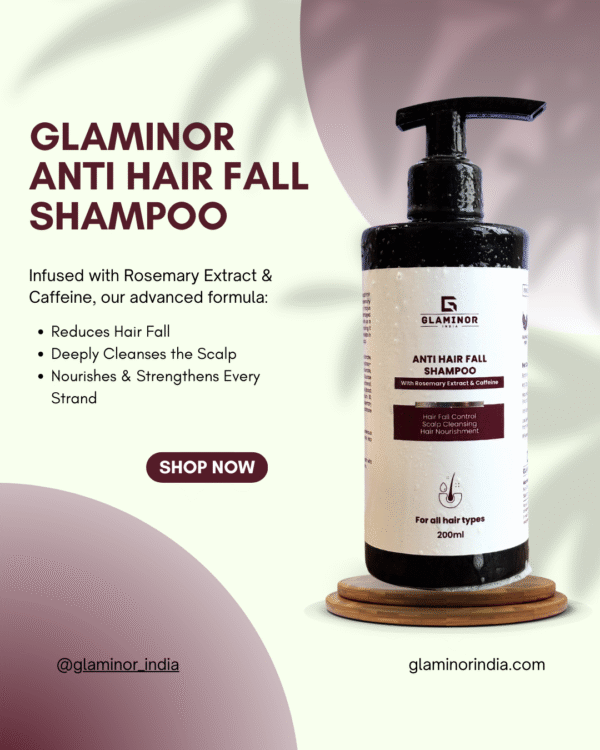Glaminor Anti-Hair fall Shampoo - Image 3